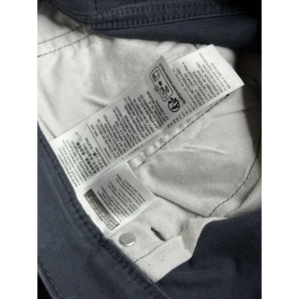 Levi's 514 Jeans Men's 36x30 Gray Slim Straight Leg Jeans